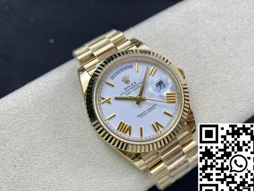 Yellow M228238-0042 Factory Rolex Gold EW Day Date 1015